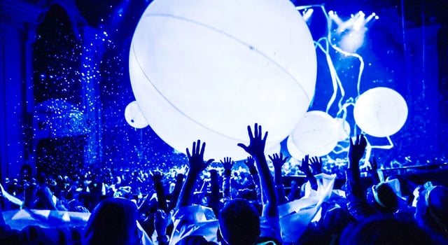 Esferas inflables led para eventos, decoracion de eventos y conciertos