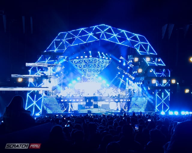 Lamparas geometricas 3D pixel led