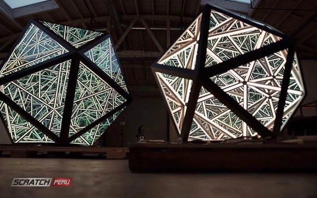 Geometria infinita led