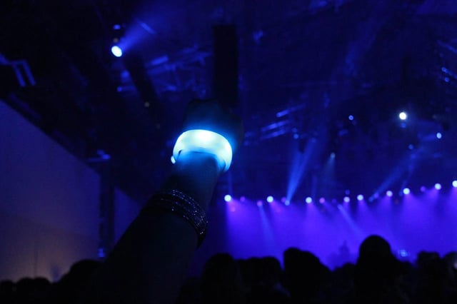 Brazaletes led dmx madrix, brazaletes luminosos para eventos