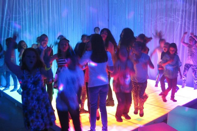 Pista de baile led para eventos