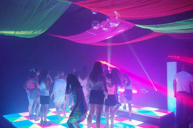 Pista de baile led para eventos