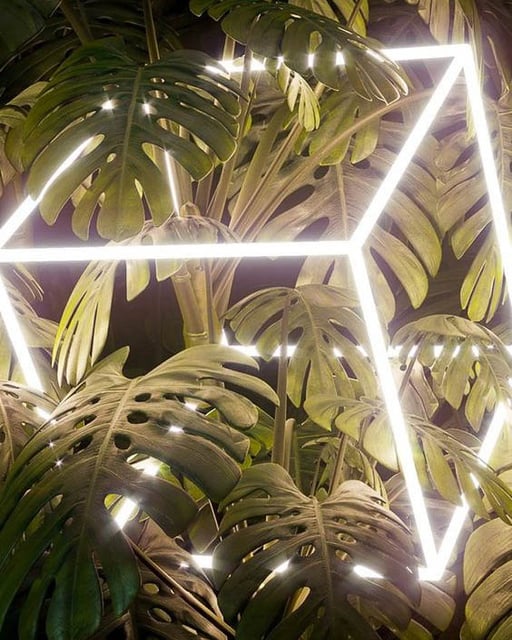 Delineado de cubos en pixel led controlados con madrix