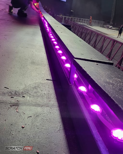 Mini pixel led para delinear eventos y edificios