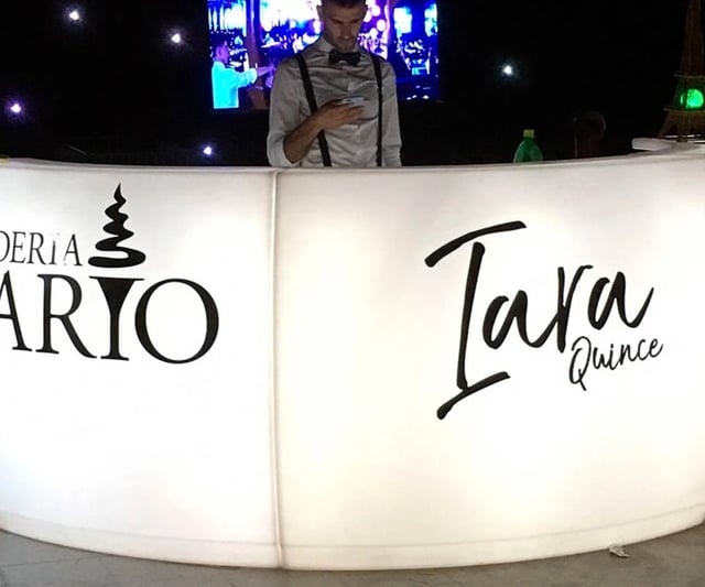 Barra circular led RGB, controlable con control remoto