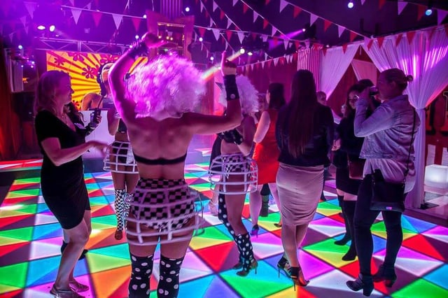 Pista de baile led para eventos