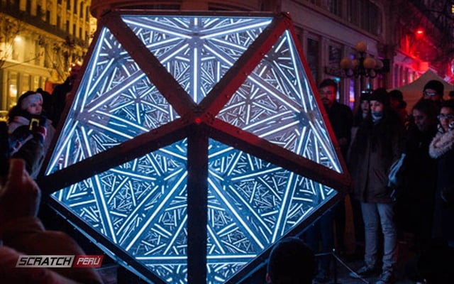 Geometria infinita led