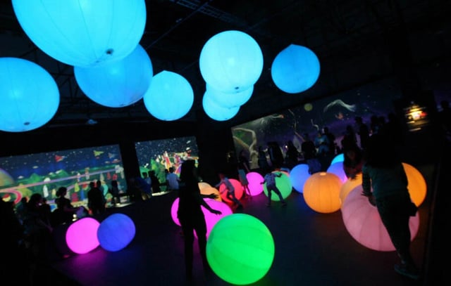 Esferas inflables led para eventos, decoracion de eventos y conciertos