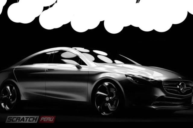 Kinetic lights, luces cineticas, con esferas luminosas para evento del lanzamiento de mercedez benz