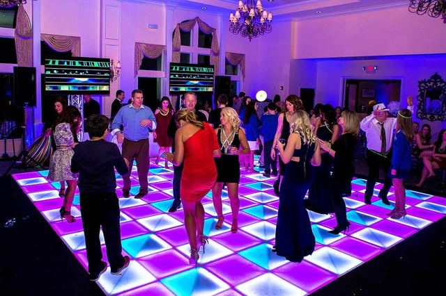 Pista de baile led para eventos