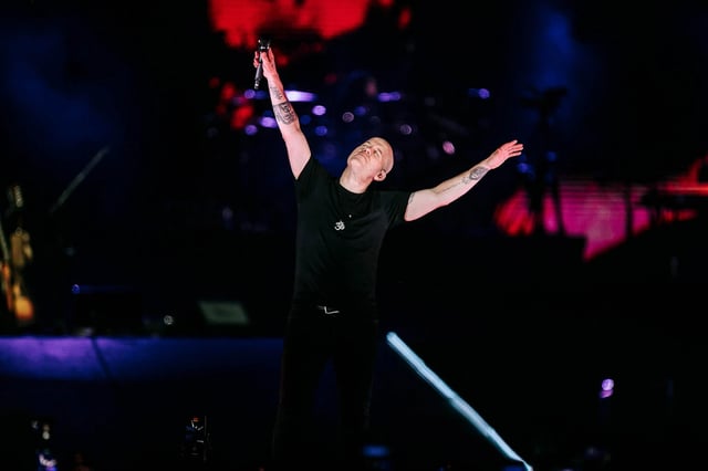 Gian marco en su show