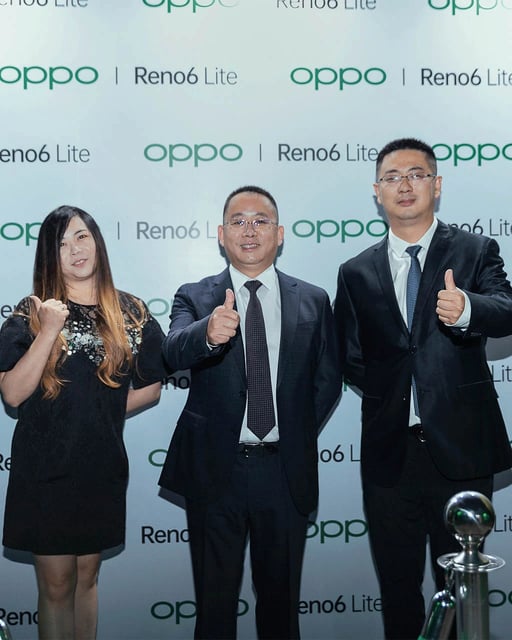 Zonas de experiencias para evento de oppo peru en su lanzamiento oficial 2022