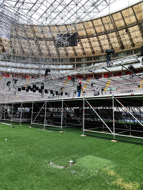 Implementacion, armado del escenario