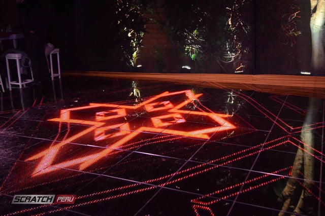 Pista de baile video led para fiestas y eventos