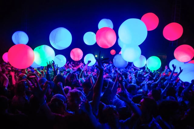 Esferas inflables led para eventos, decoracion de eventos y conciertos