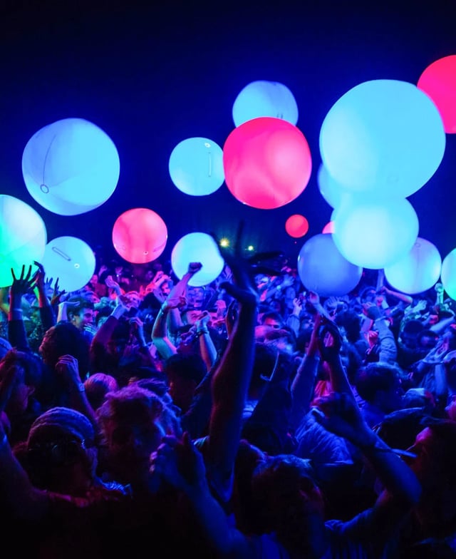 Esferas inflables led para eventos, decoracion de eventos y conciertos