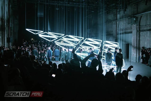 Kinetic lights, luces cineticas, luces con movimientos para eventos