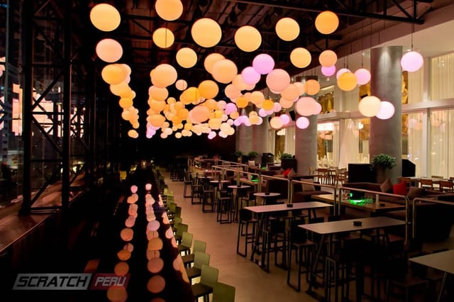 Kinetic lights, luces cineticas, luces con movimientos para eventos