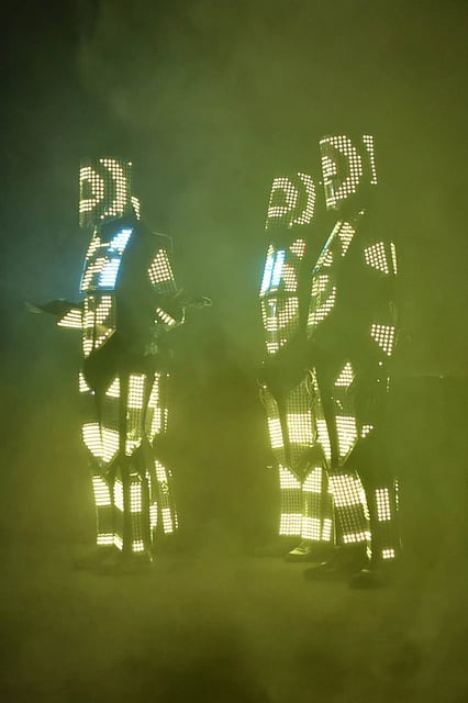 Robots Lightman show