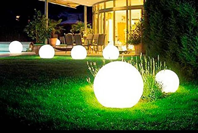 Esferas de colores RGB, esferas led para eventos