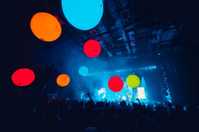 Esferas inflables led para eventos, decoracion de eventos y conciertos