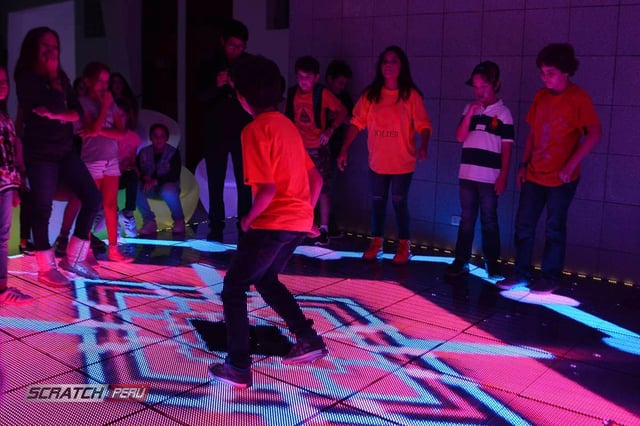 Pista de baile video led para fiestas y eventos