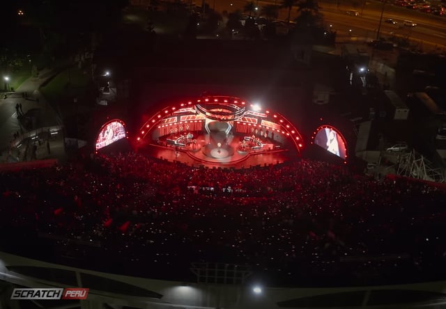 Mini pixel led para delinear eventos y edificios