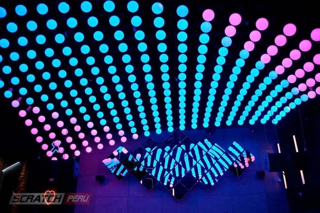 Kinetic lights, luces cineticas, luces con movimientos para eventos