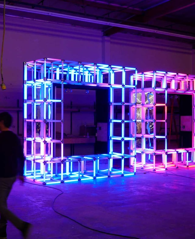 Tubos pixel LED 360°