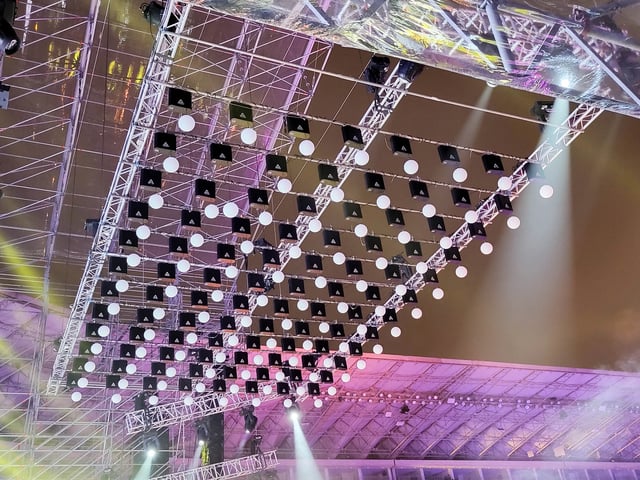Luces cineticas pruebas de motores cineticos