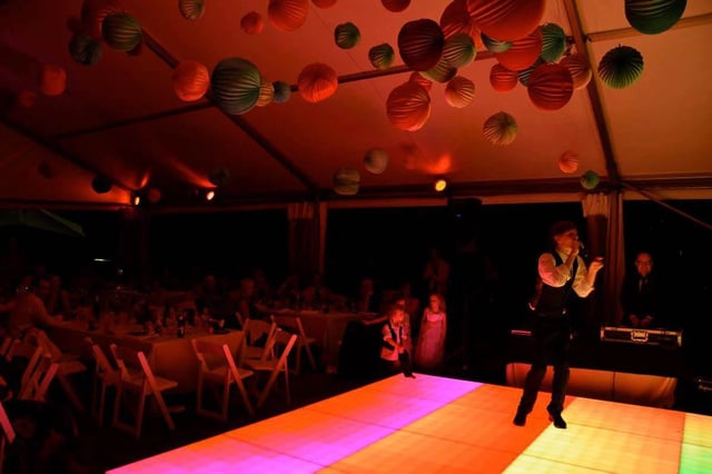 Pista de baile led para eventos