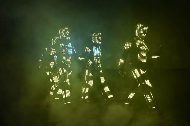 Robots Lightman show