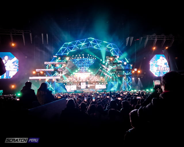 Mini pixel led para delinear eventos y edificios