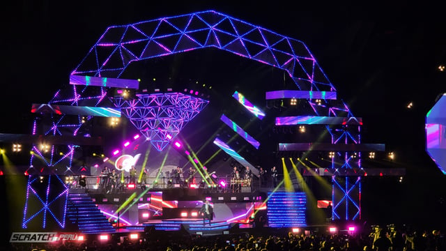Mini pixel led para delinear eventos y edificios