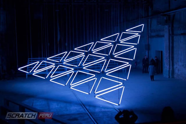 Kinetic lights, luces cineticas, luces con movimientos para eventos