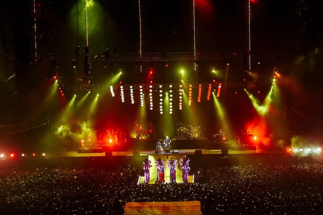 Escenario de concierto