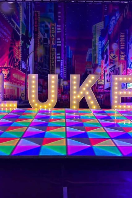 Pista de baile led para eventos