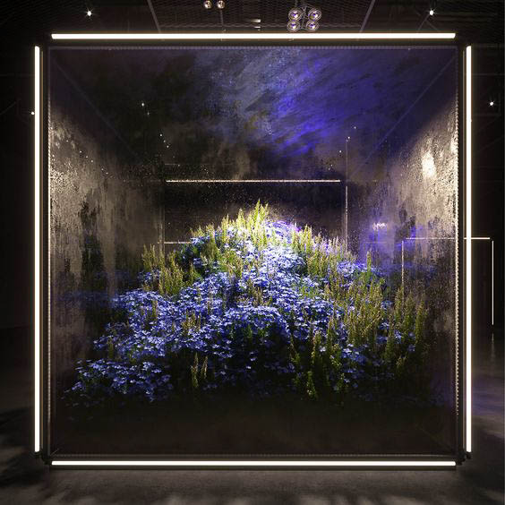 Delineado de cubos en pixel led controlados con madrix