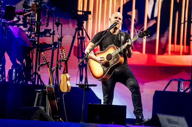 Gian marco en su show