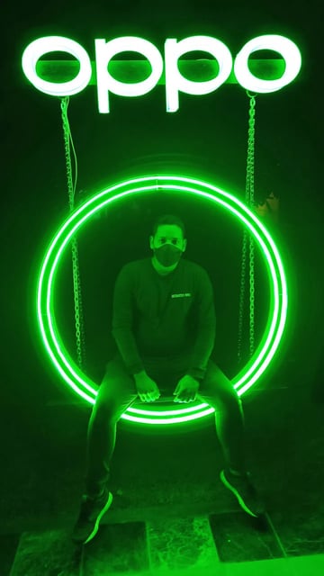 Zonas de experiencias para evento de oppo peru en su lanzamiento oficial 2022