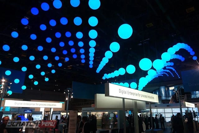 Kinetic lights, luces cineticas, luces con movimientos para eventos