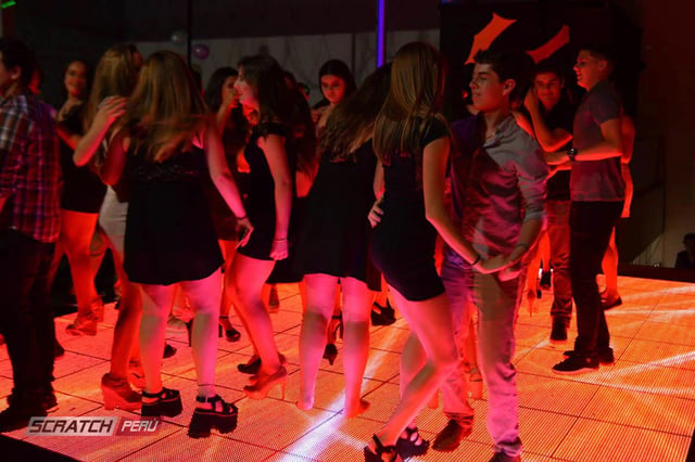 Pista de baile video led para fiestas y eventos