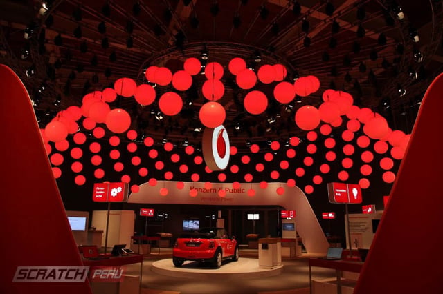 Kinetic lights, luces cineticas, luces con movimientos para eventos