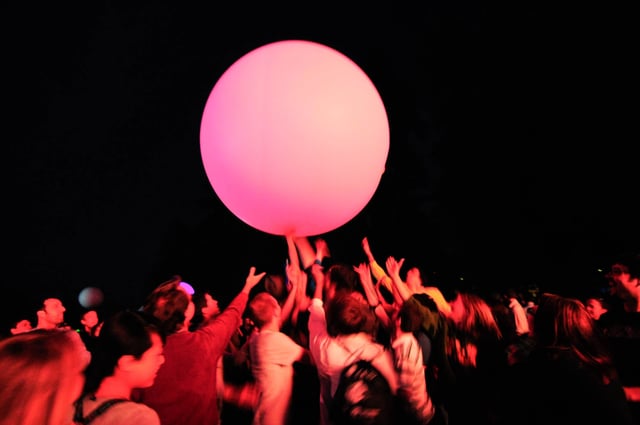 Esferas inflables led para eventos, decoracion de eventos y conciertos