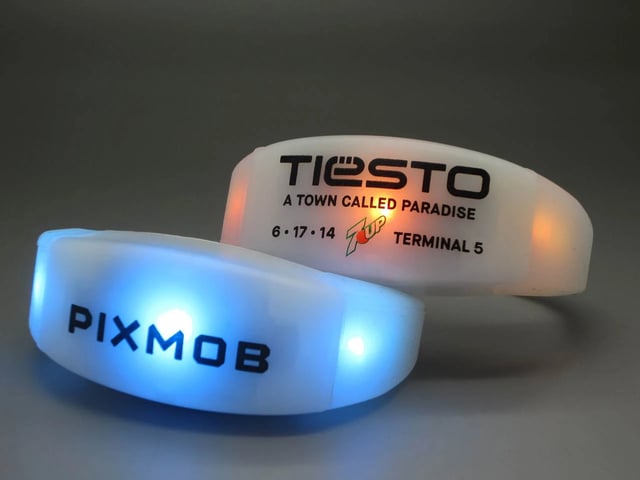 Brazaletes led dmx madrix, brazaletes luminosos para eventos