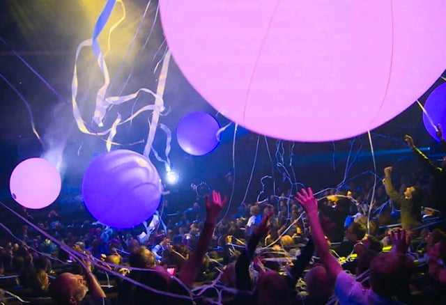 Esferas inflables led para eventos, decoracion de eventos y conciertos