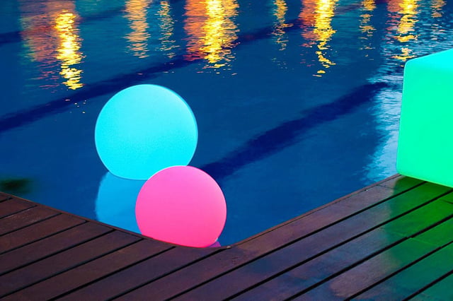 Esferas de colores RGB, esferas led para eventos