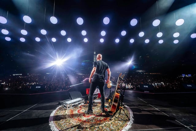 Luces cineticas frotantes para conciertos