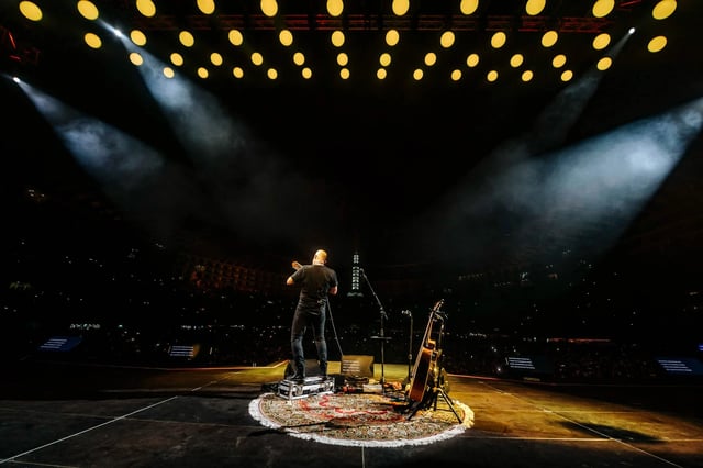 Luces cineticas frotantes para conciertos