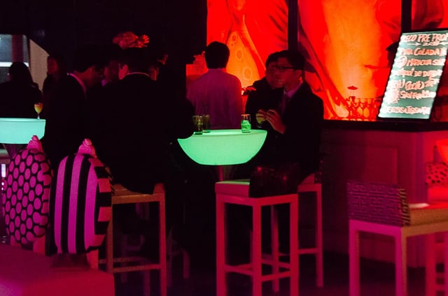 Mesa alta led para eventos, mesa alta led rgb